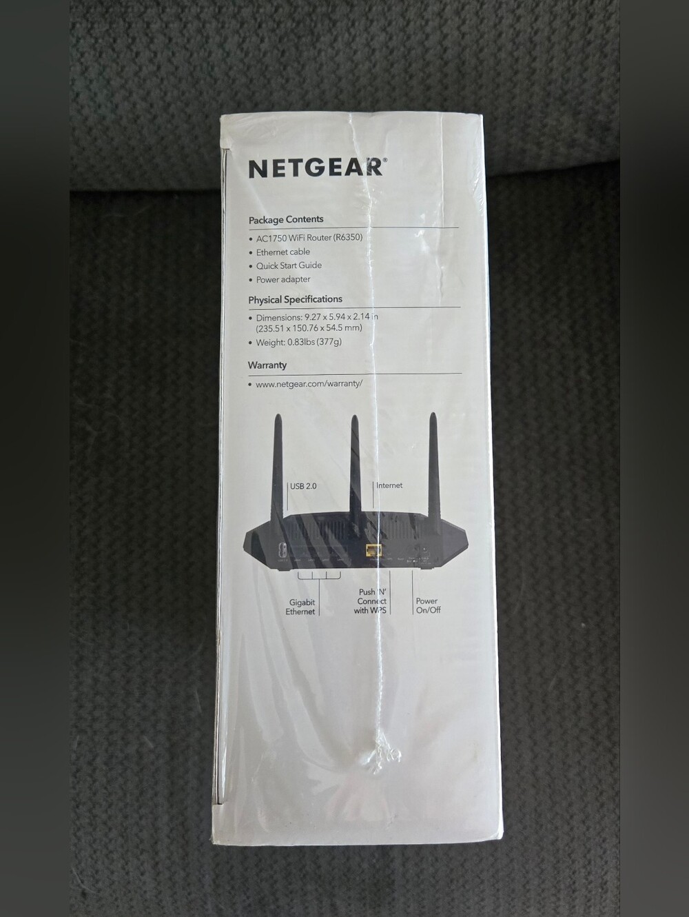 Netgear AC1750 WiFi 5 Router - Picture 5 of 7